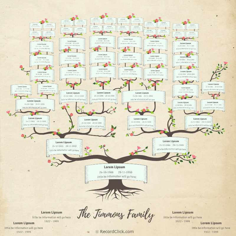 Printable 10 Generation Genealogy Charts Free Printable 10 Generation Genealogy Charts Free