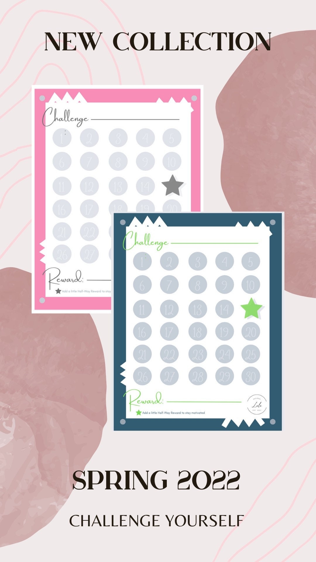 7 Day Sticker Chart Etsy Canada