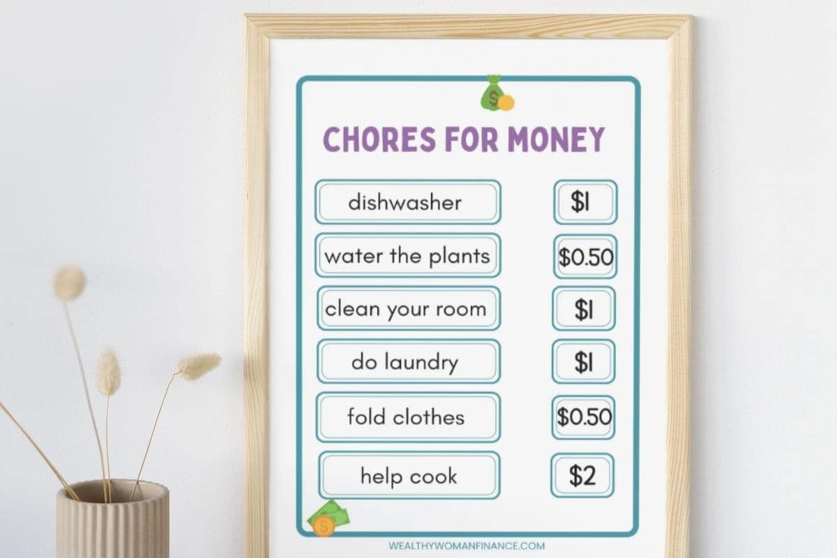 Free Printable Pocket Money Charts