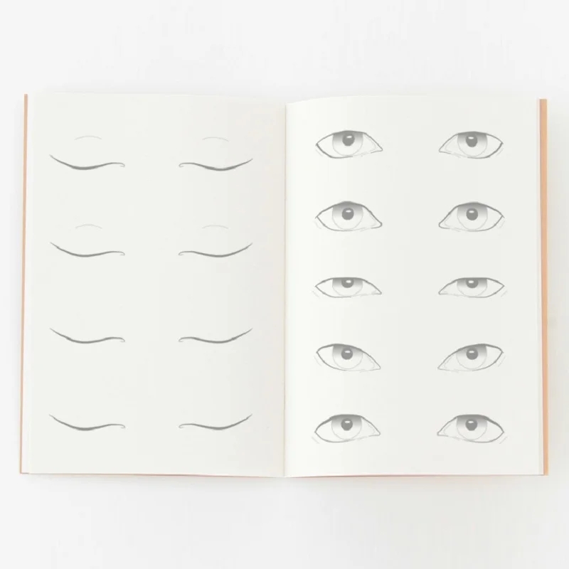 A4 Eye Chart Makeup Artist Exercise Book Foor Students And Hobbyists AliExpress A4 Eye Chart Makeup Artist Exercise Book Foor Students And Hobbyists AliExpress