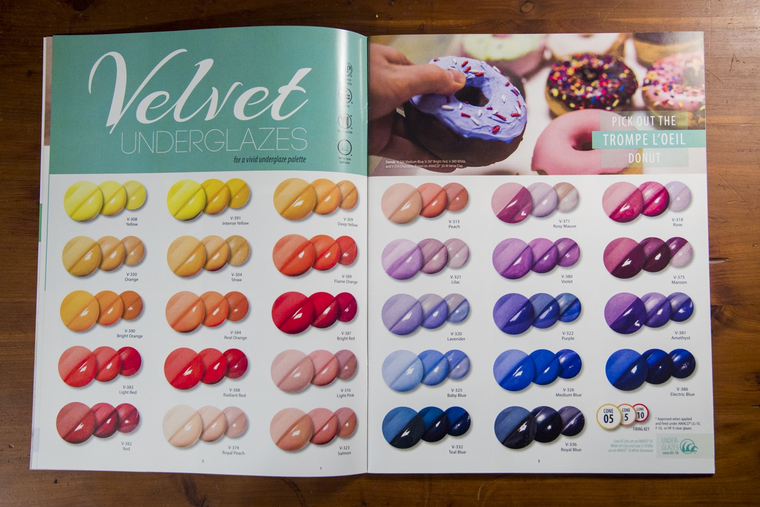 AMACO Glaze Catalog Kelly McMasters