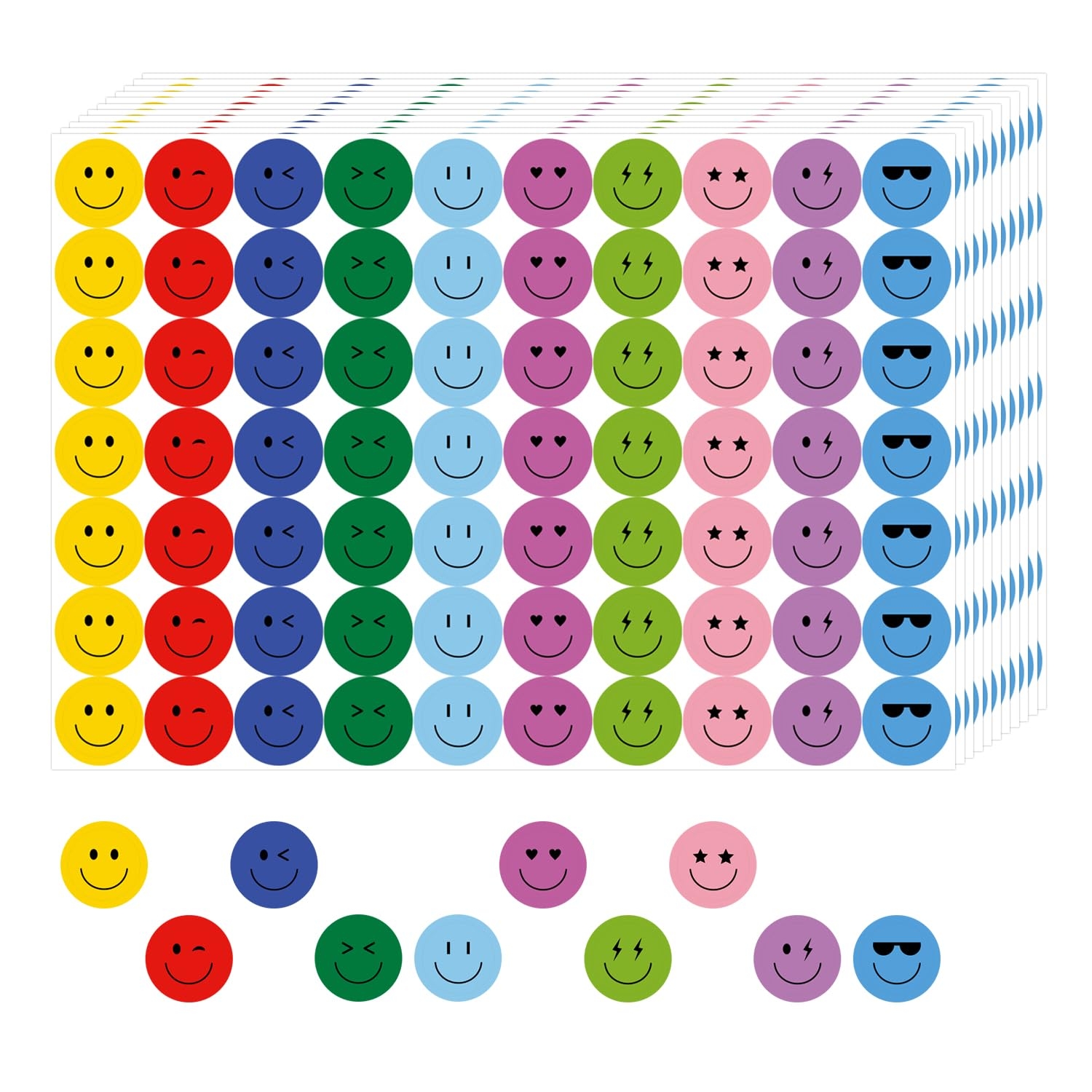Amazon ANSTROUT 6000 Pieces Happy Smile Face Stickers For School Reward Behavior Chart 3 8 Inch In Diameter Round Colorful Reward Labels 10 Styles Happy Face Stickers For Teachers 50 Sheets Toys Games Amazon ANSTROUT 6000 Pieces Happy Smile Face Stickers For School Reward Behavior Chart 3 8 Inch In Diameter Round Colorful Reward Labels 10 Styles Happy Face Stickers For Teachers 50 Sheets Toys Games