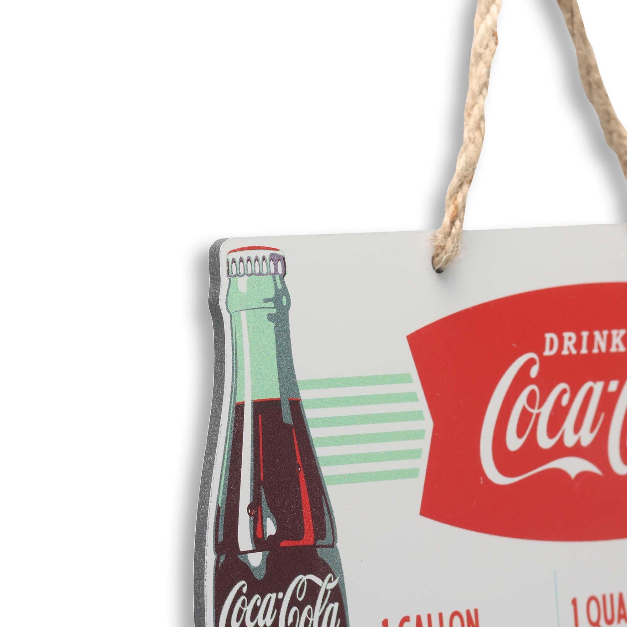 Amazon Coca Cola Measurements Hanging Metal Sign Fun Coca Cola Cooking Conversion Chart For Kitchen Great Gift Idea Home Kitchen