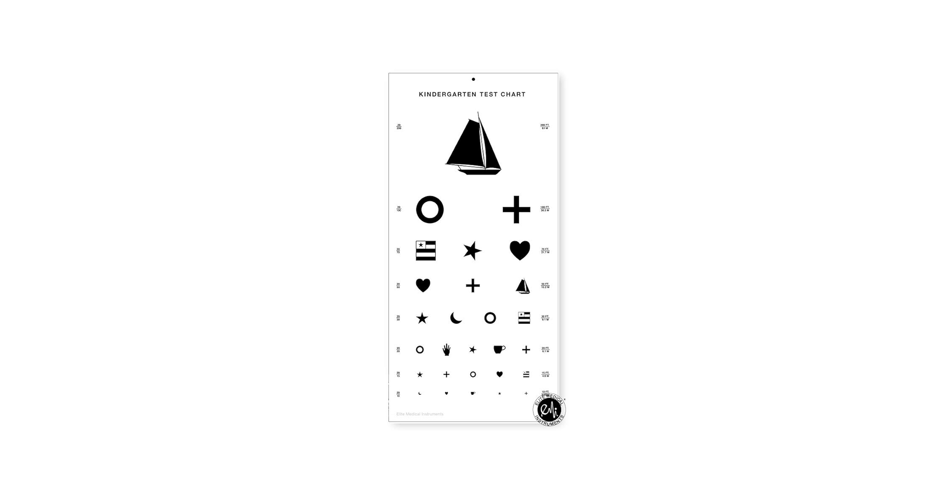 Amazon Elite Medical Instruments EMI Kindergarten Pediatric Eye Chart 22 X 11 Wall Art Eye Chart Home Office Classroom Industrial Scientific Amazon Elite Medical Instruments EMI Kindergarten Pediatric Eye Chart 22 X 11 Wall Art Eye Chart Home Office Classroom Industrial Scientific