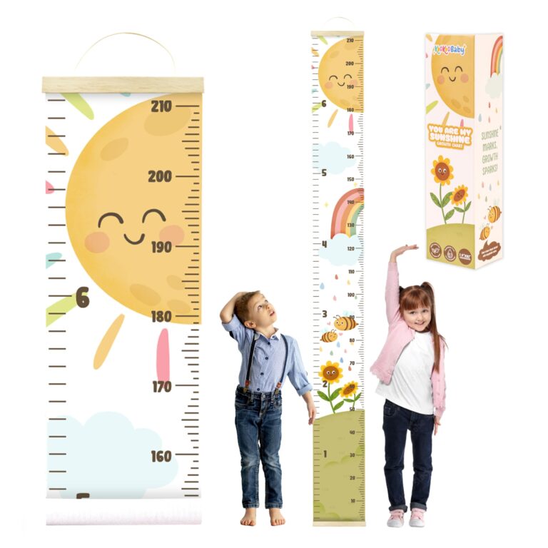 Amazon KooKooBaby Kids Growth Chart For Wall 82