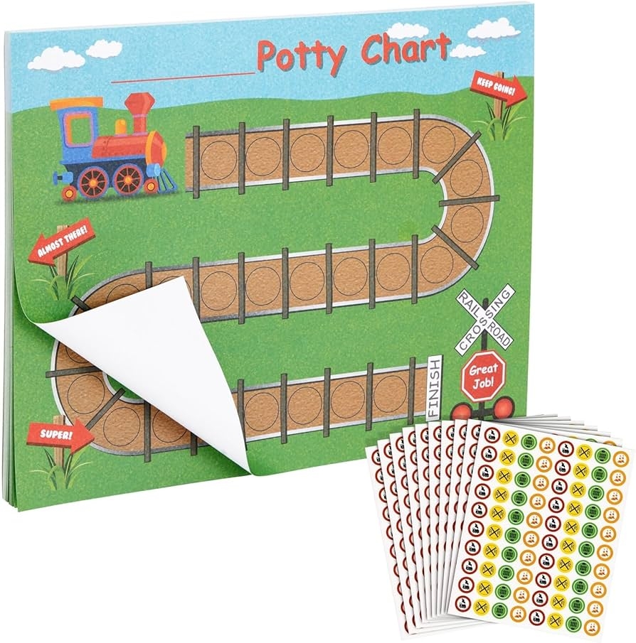 Amazon Potty Training Chart Sticker Incentive Chart For Toddlers Train Themed Layout Potty Training Incentives For Boys Reward Train Sticker Sheets 50 Ct 10 3 X 8 3 In Office Products Amazon Potty Training Chart Sticker Incentive Chart For Toddlers Train Themed Layout Potty Training Incentives For Boys Reward Train Sticker Sheets 50 Ct 10 3 X 8 3 In Office Products