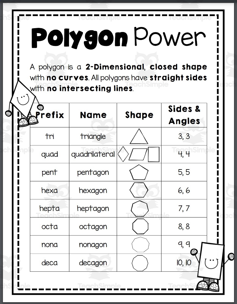 Anchor Chart Geometry By Teach Simple Anchor Chart Geometry By Teach Simple
