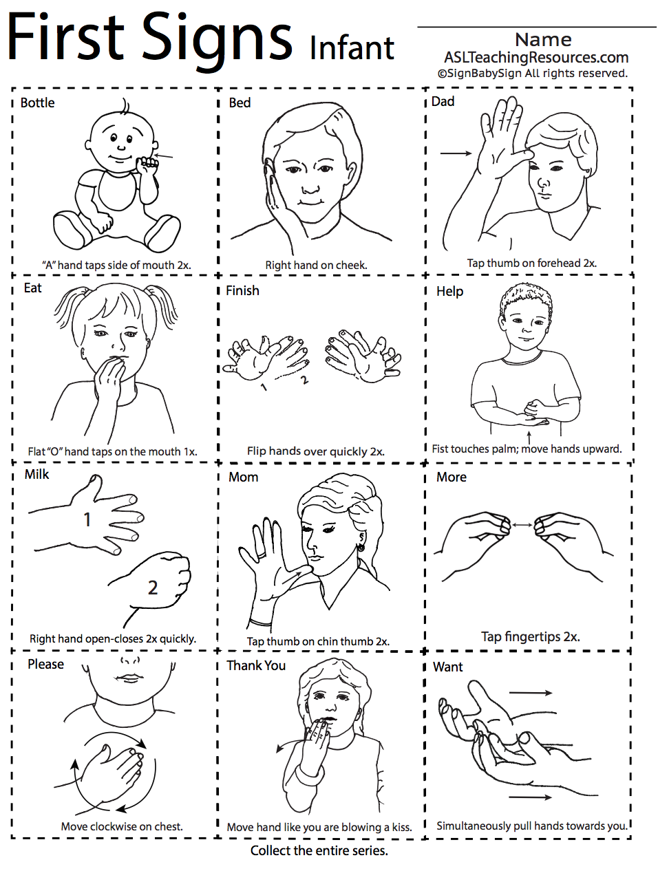 Baby Flash Cards American Sign Language Poster Set For Kids And Beginners Large Set ASL Charts For Classroom Wall Decor And Homeschooling Perfect For Babies Toddlers And Foreign Language Learners 