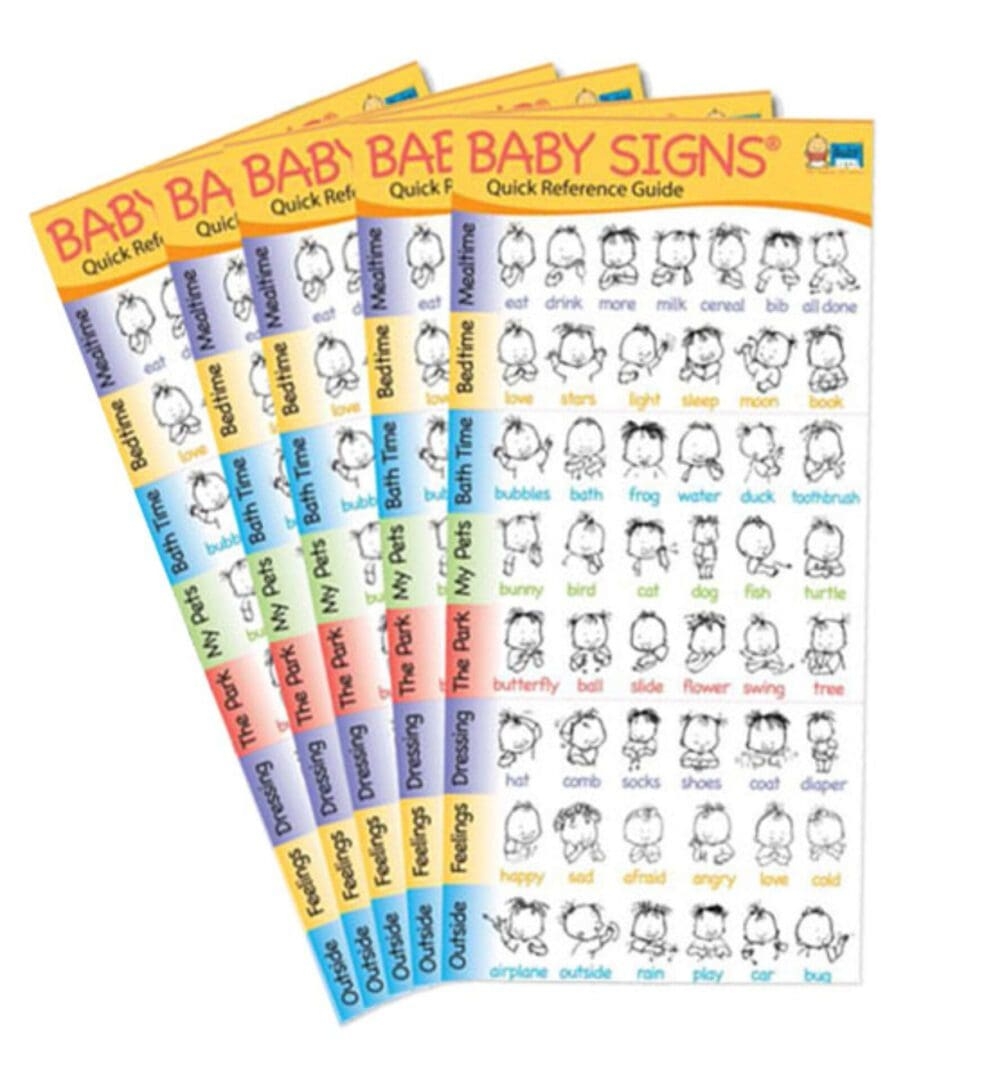 Baby Sign Language Printable Chart