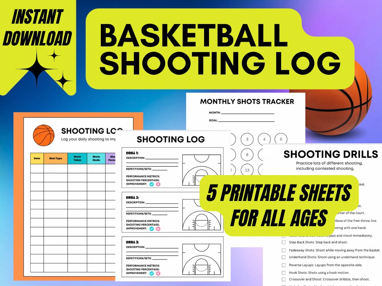 Shot Chart Basketball Free Printables Shot Chart Basketball Free Printables