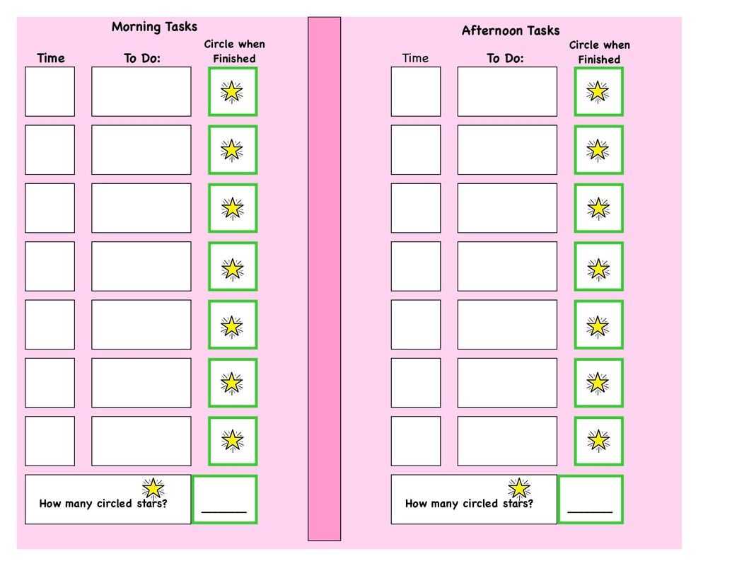 Behavior Charts Token Systems Schedules Victories N Autism