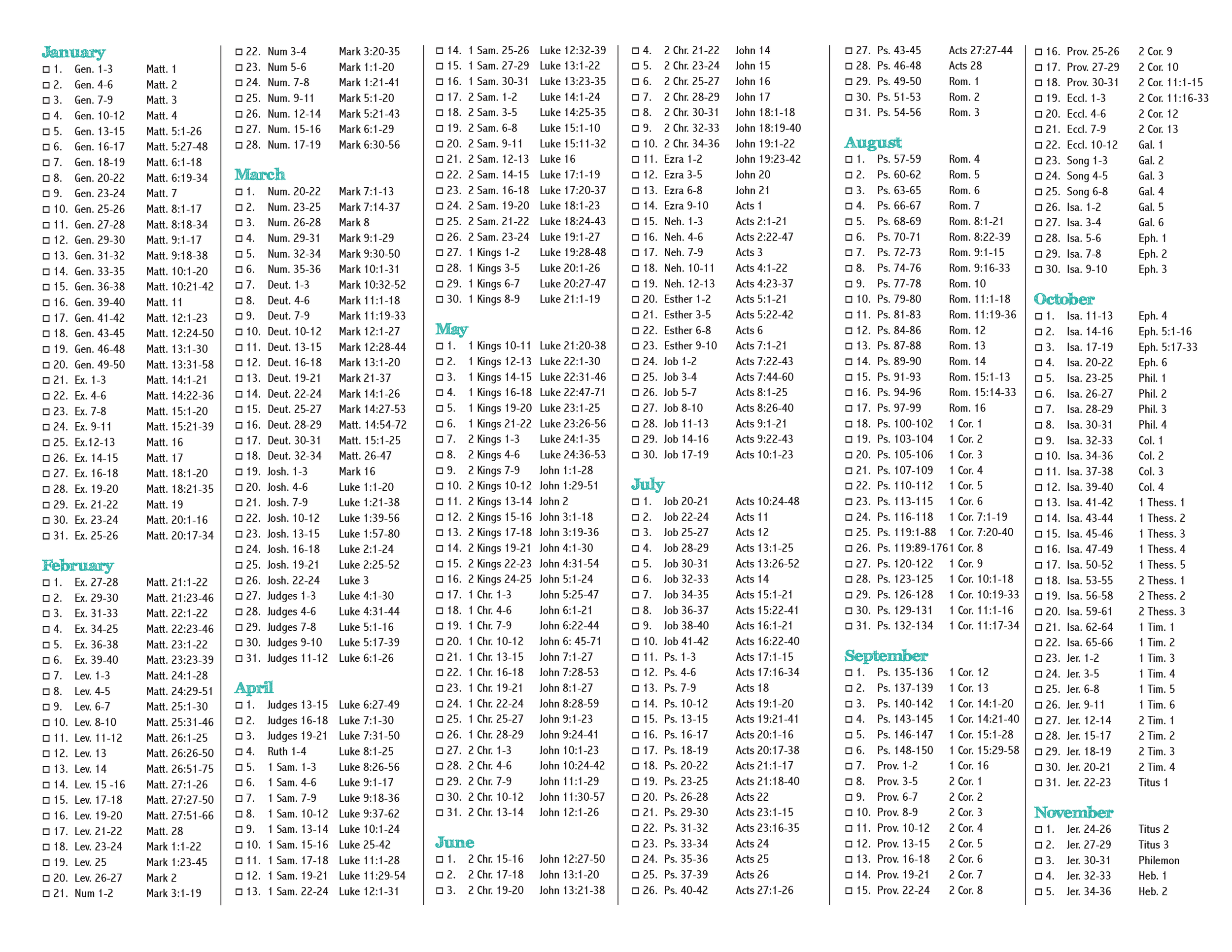 Bible Reading Schedule Trident Baptist Bible Reading Schedule Trident Baptist