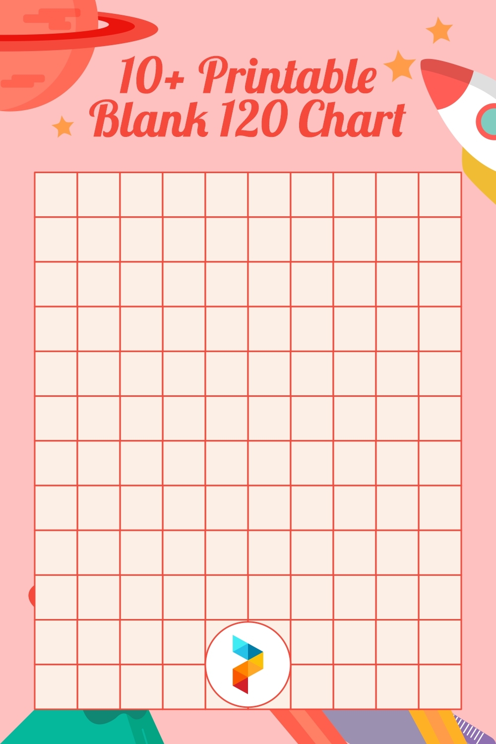 Blank 120 Chart 10 Free PDF Printables Printablee