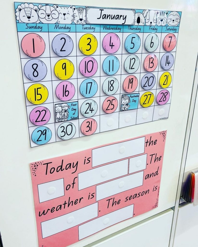 Free Printable Weather Chart For Kindergarten