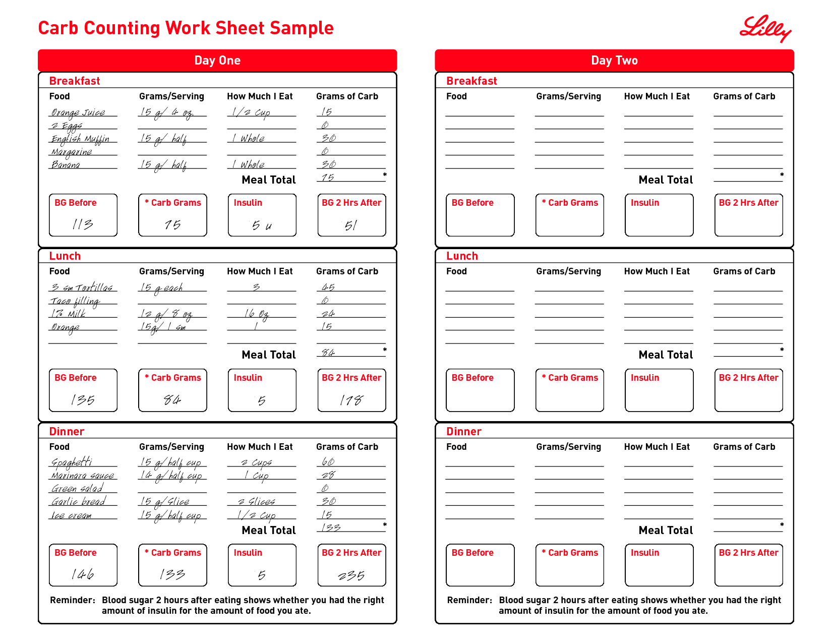 Carb Counter 10 Free PDF Printables Printablee Carb Counter 10 Free PDF Printables Printablee