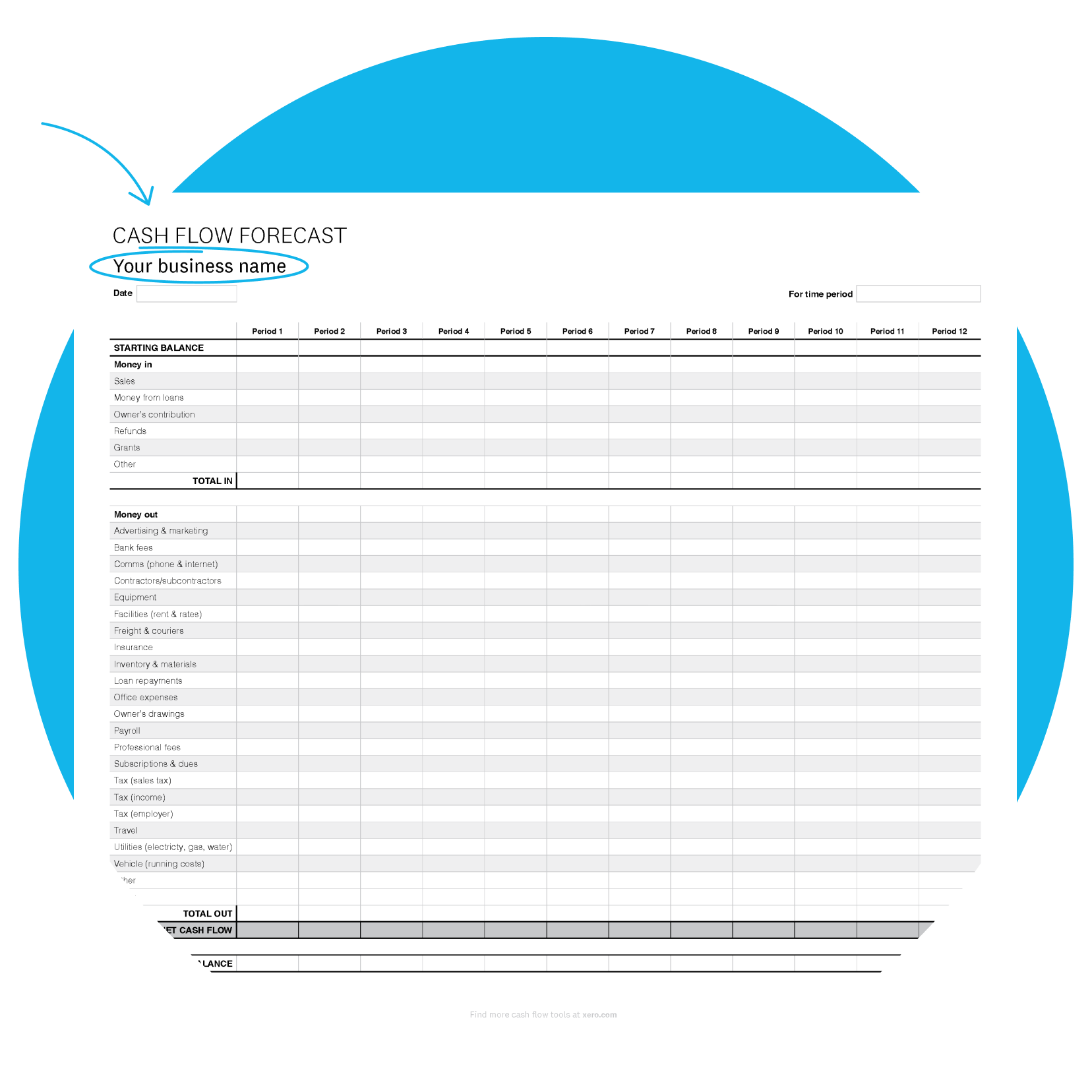 Printable Cash Flow Chart