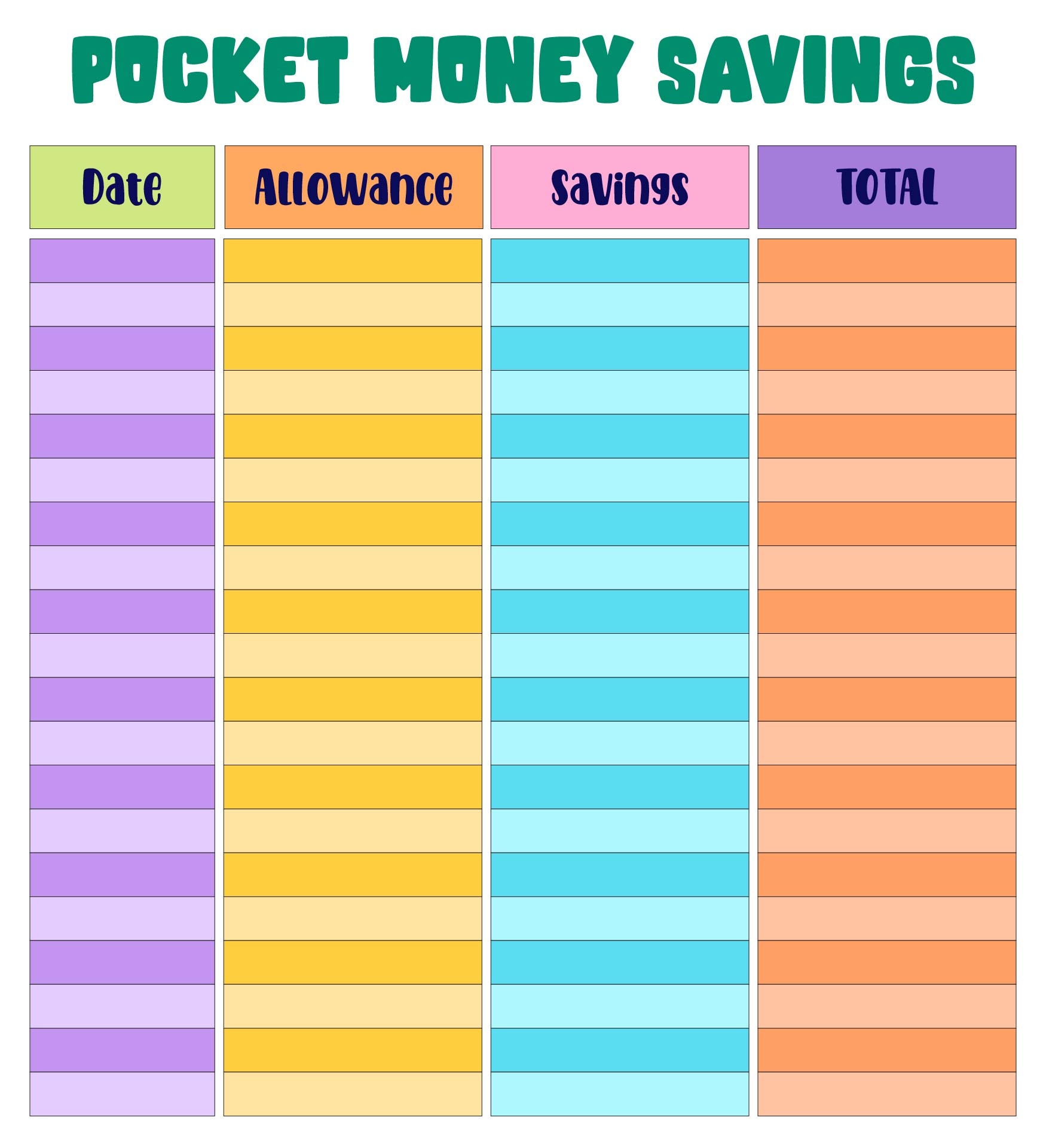 Chart Money Value 10 Free PDF Printables Printablee