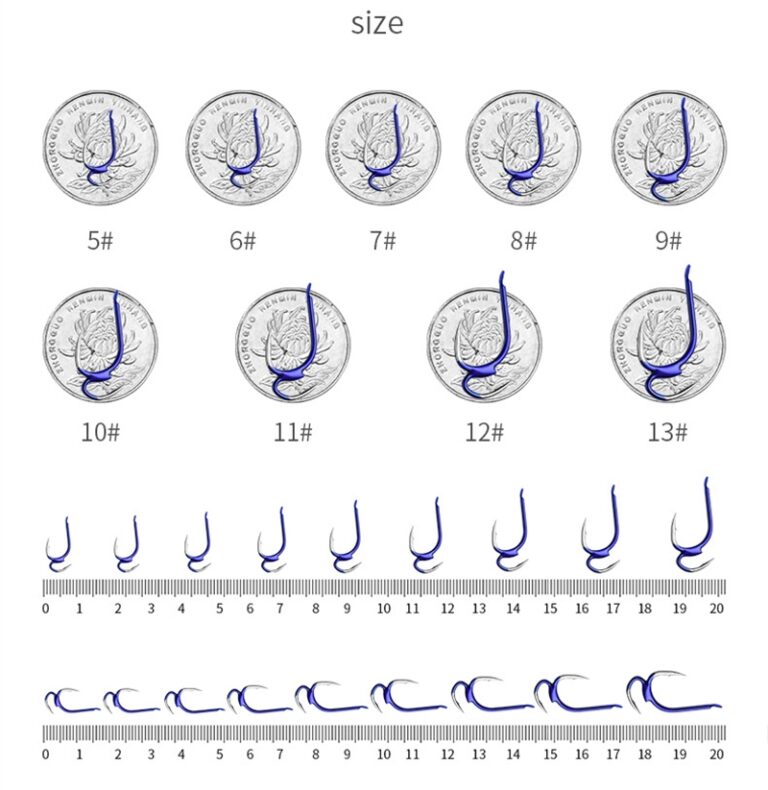 Circle Hooks Hilitchi 200 Piece Kit 6 Sizes High Carbon Steel With Beads Swivels Fishing Hooks