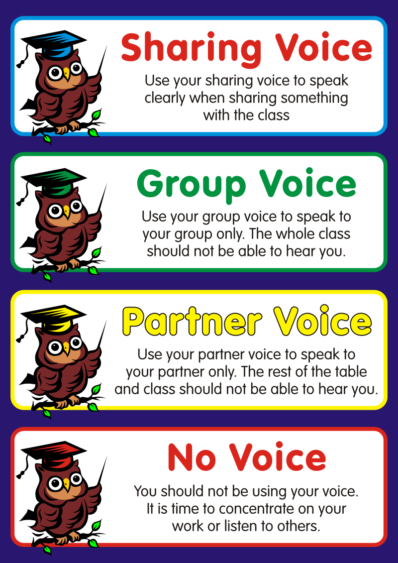Classroom Management Volume Control SchoolStickers