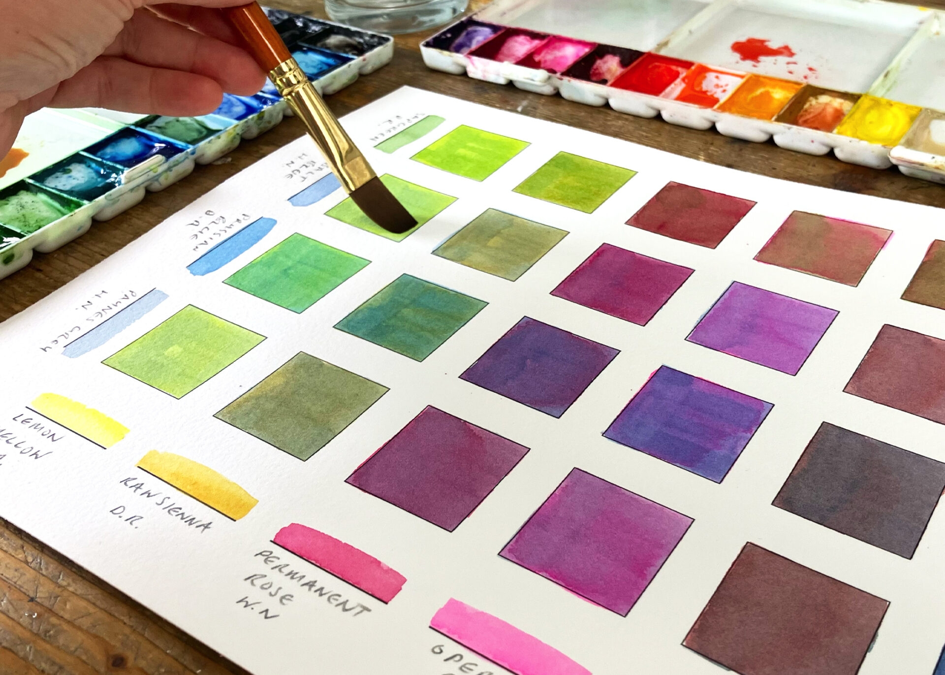 De Winton Paper Co Unique Watercolour Art Tutorials Glazing Chart Free Download Digital Template De Winton Paper Co De Winton Paper Co Unique Watercolour Art Tutorials Glazing Chart Free Download Digital Template De Winton Paper Co