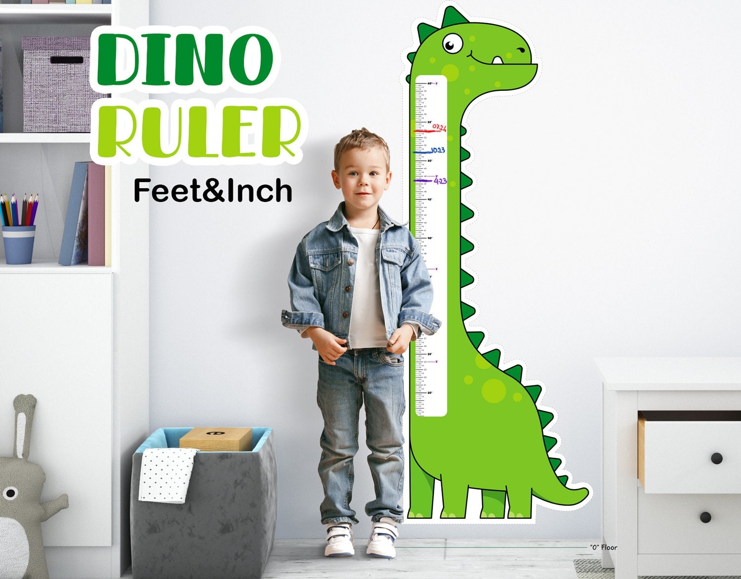 Dinosaur Height Chart Printable Dinosaur Height Chart Printable