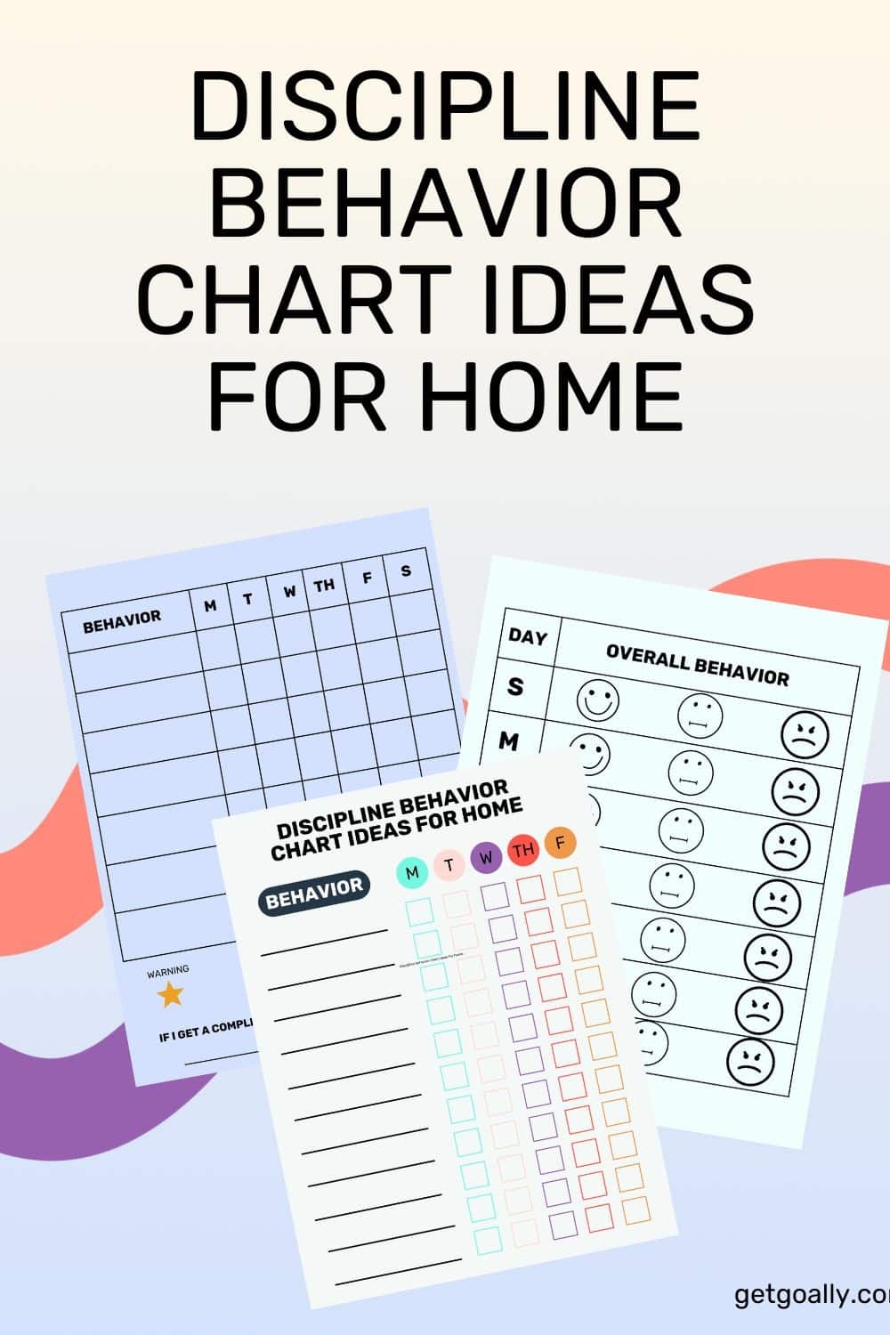 Free Printable Discipline Cards Or Charts
