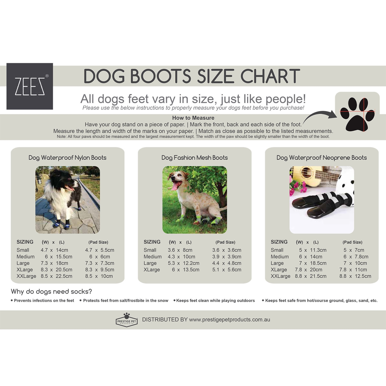 Dog Boot Size Chart The Ultimate Winter Dog Booties For Outdoor Fun Rocky Mountain