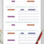Download Printable Personal Goal Tracker Casual Style PDF