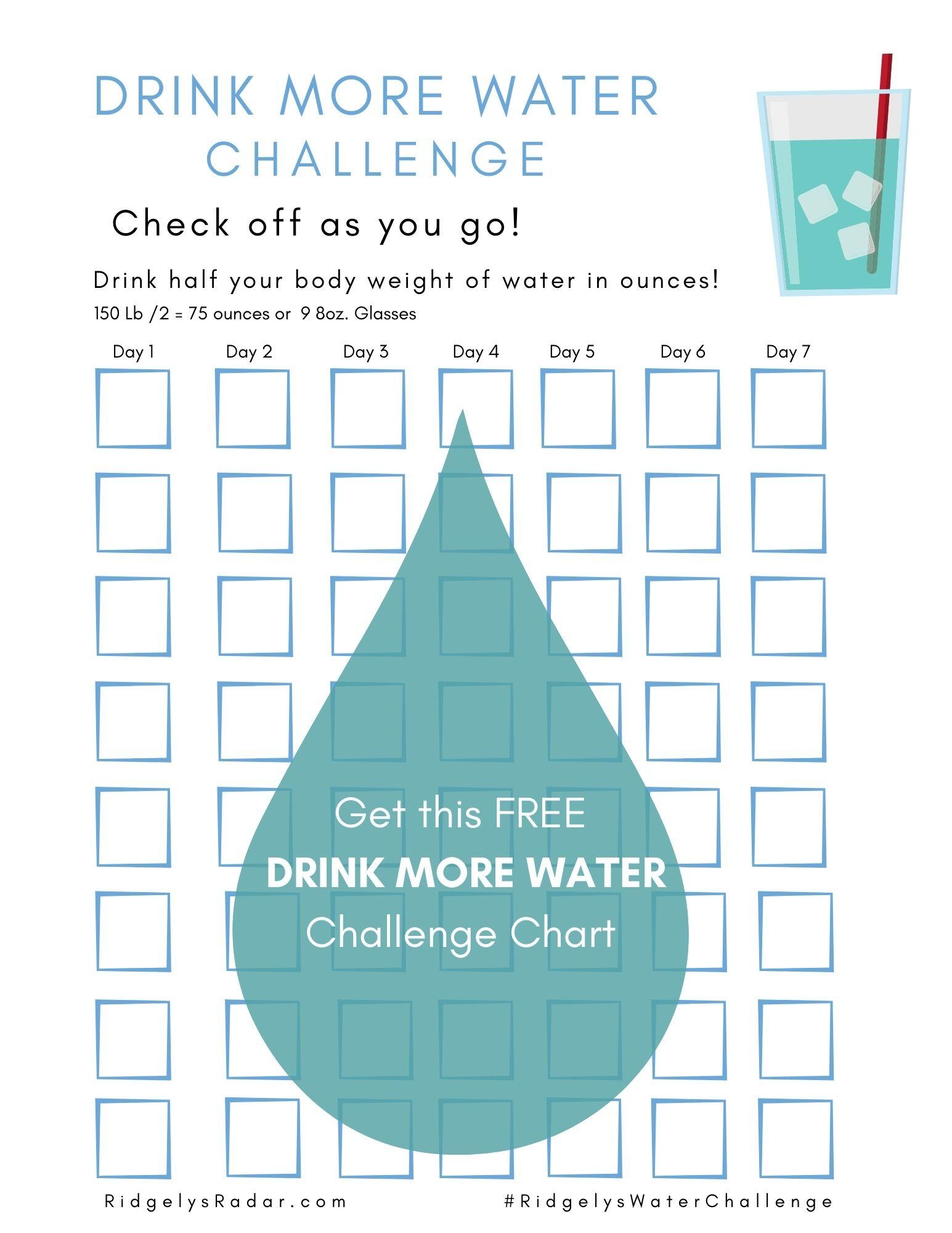 Drink More Water Challenge Ridgely s Radar Drink More Water Challenge Ridgely s Radar