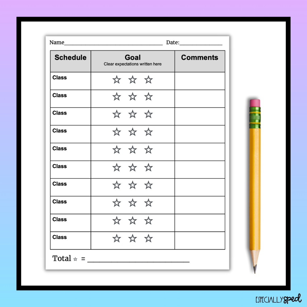 EDITABLE Behavior Charts Smiley Face Charts Point Sheets EDITABLE Behavior Charts Smiley Face Charts Point Sheets