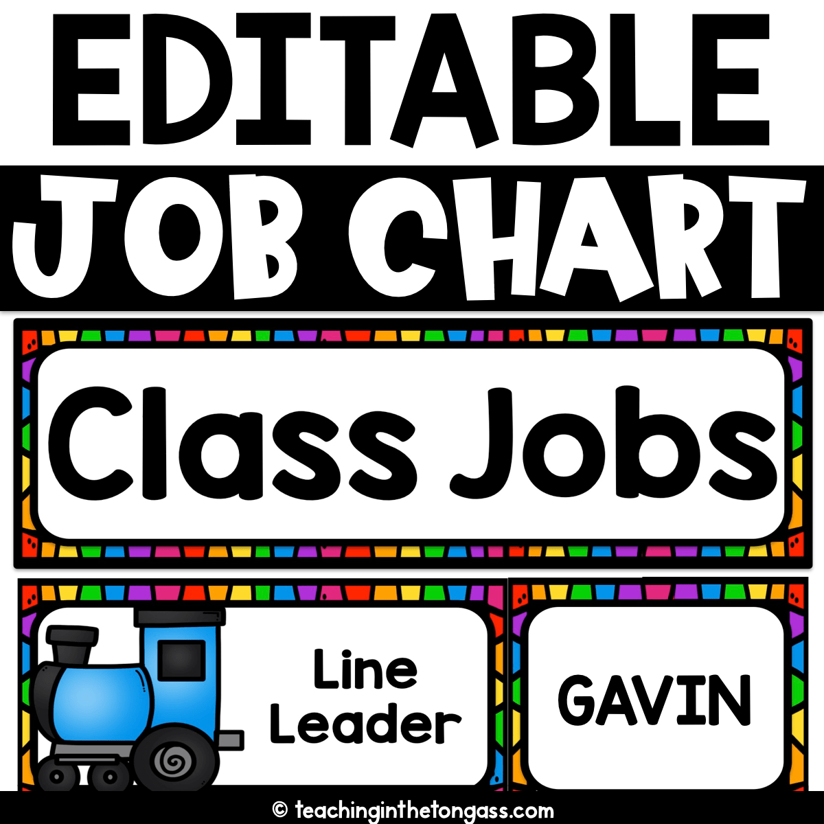 Free Classroom Helpers Chart Printables