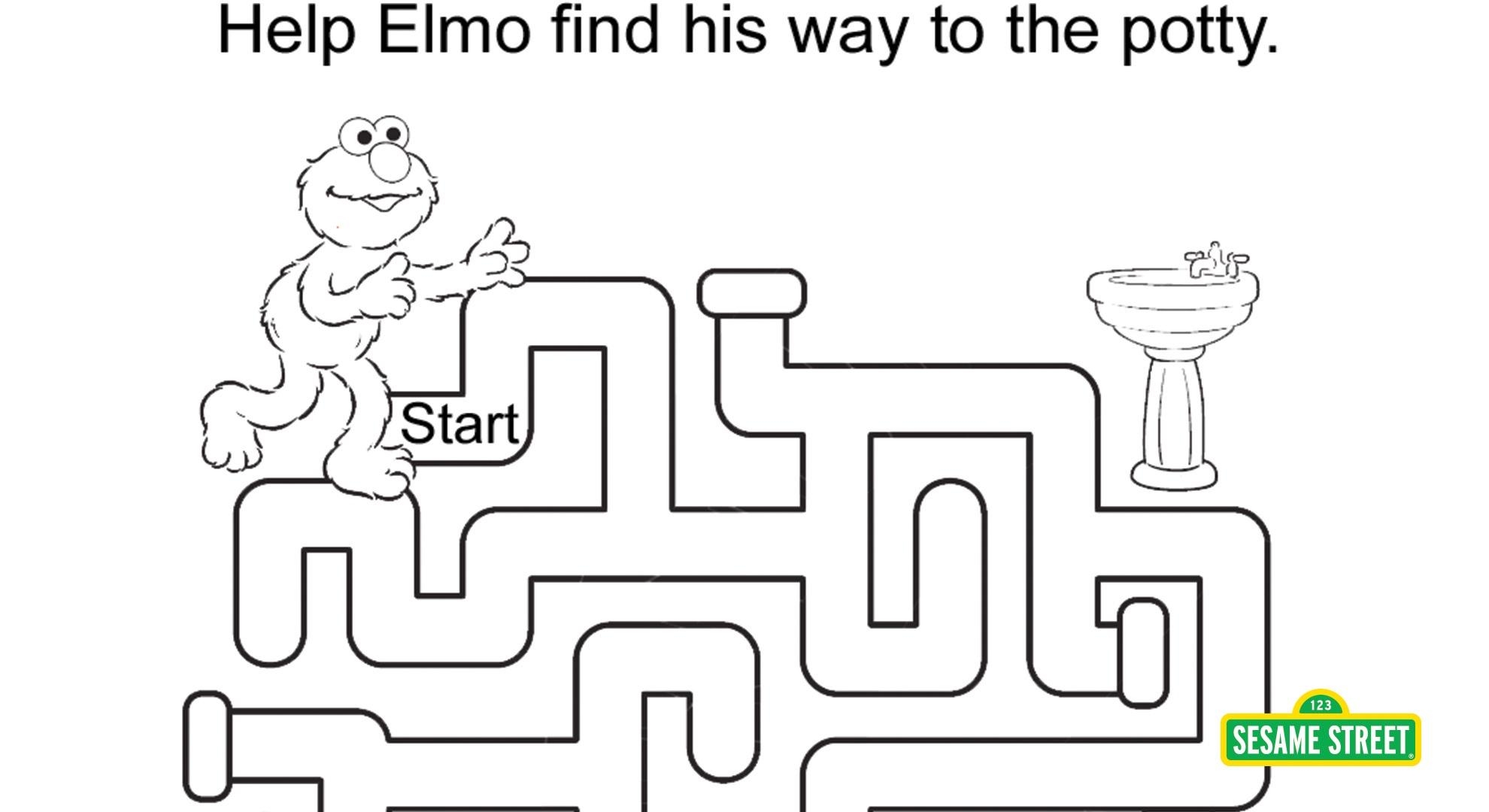 Elmo Potty Chart Free Printable Elmo Potty Chart Free Printable