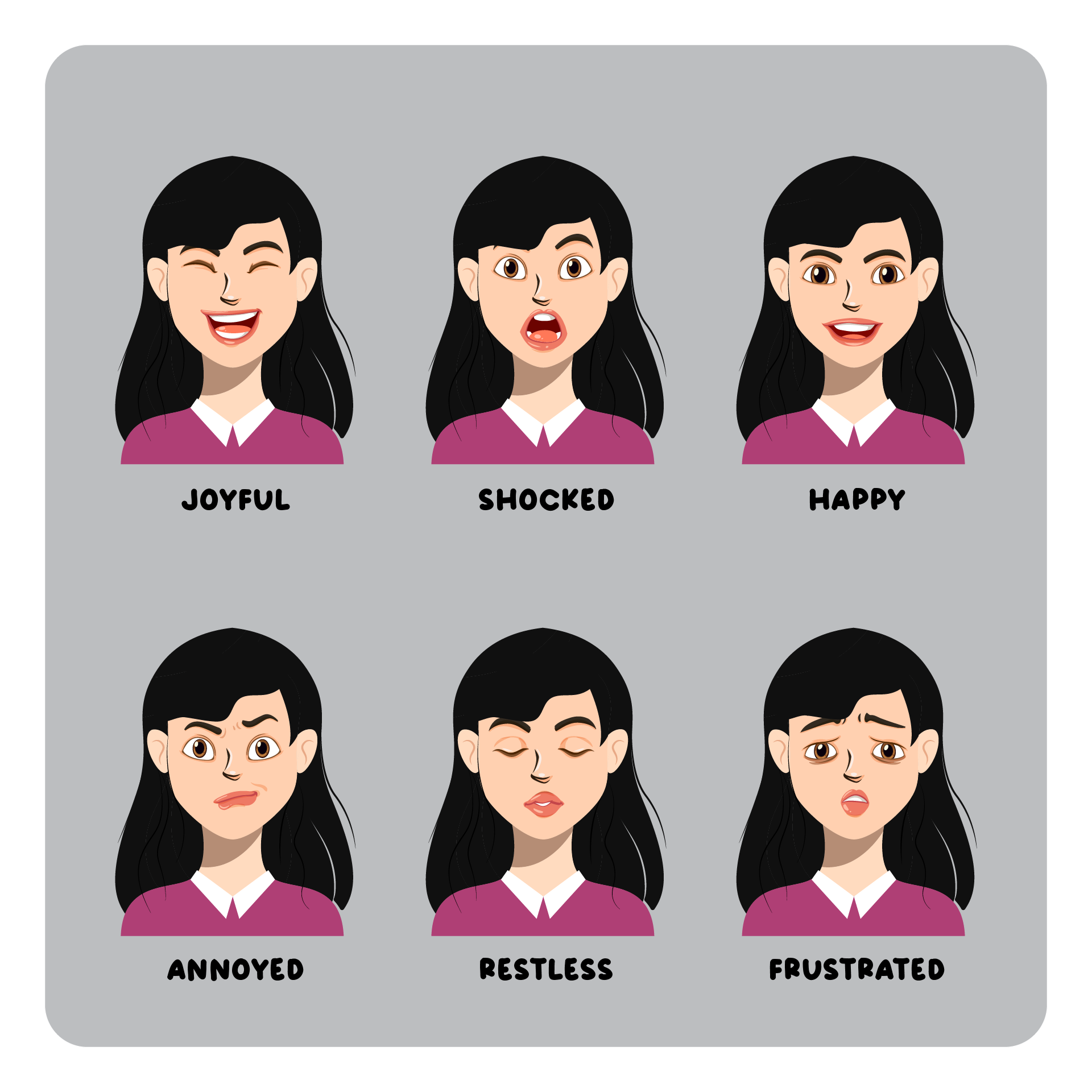 Emotion Cards 20 Free PDF Printables Printablee