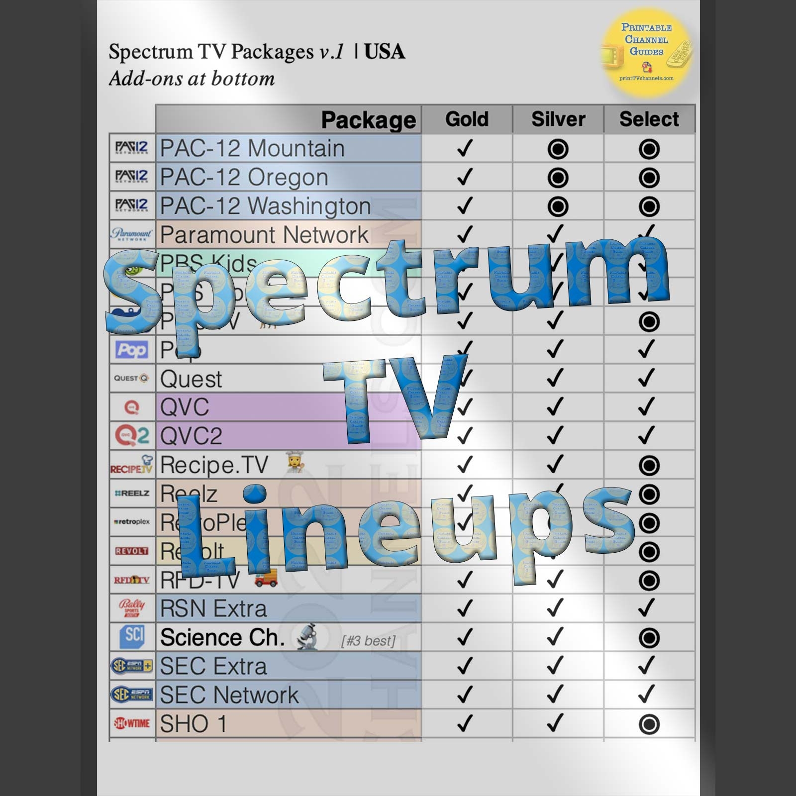 Entertainment View Channel Lineup Spectrumprivacy Printable Spectrum 42101 Entertainment View Channel Lineup Spectrumprivacy Printable Spectrum 42101