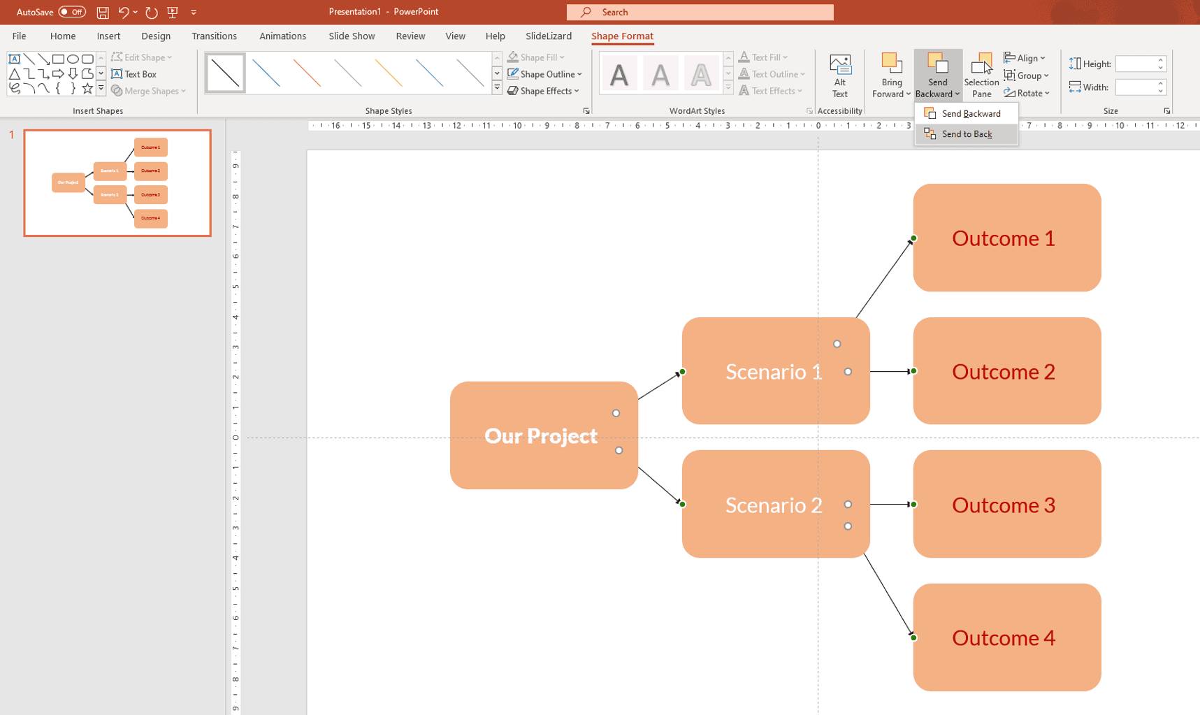 Flowchart Decision Tree PowerPoint Template 2022 SlideLizard 