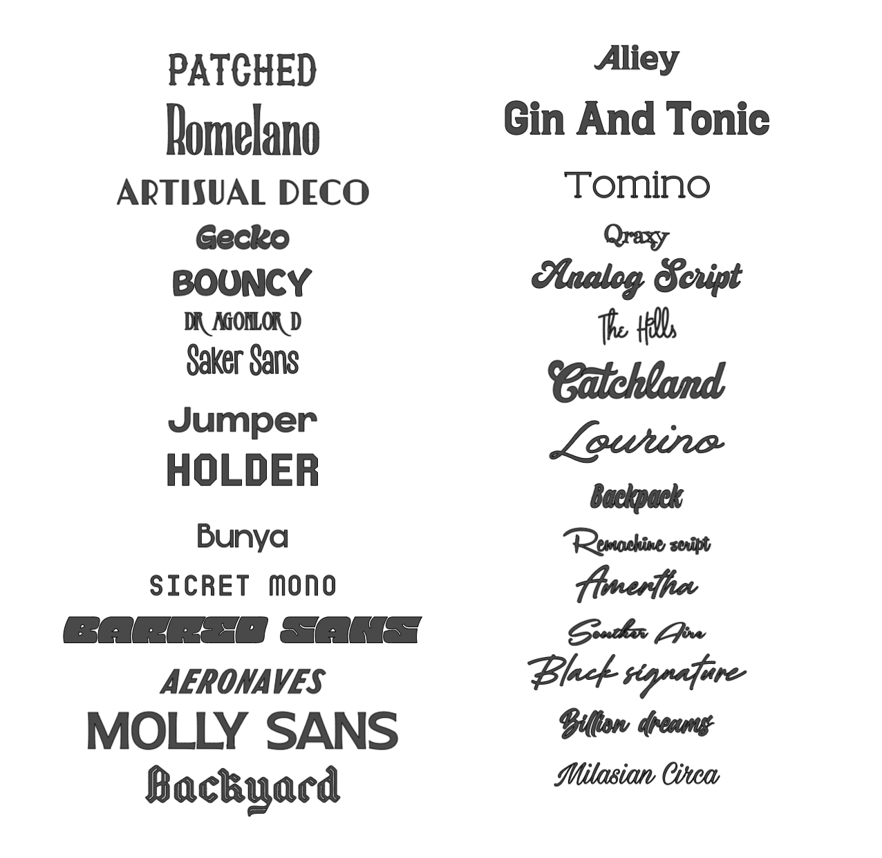 Font Designer Spotlight M ns Greb ck Cricut