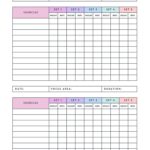 Free Custom Printable Workout Planner Templates Online Canva