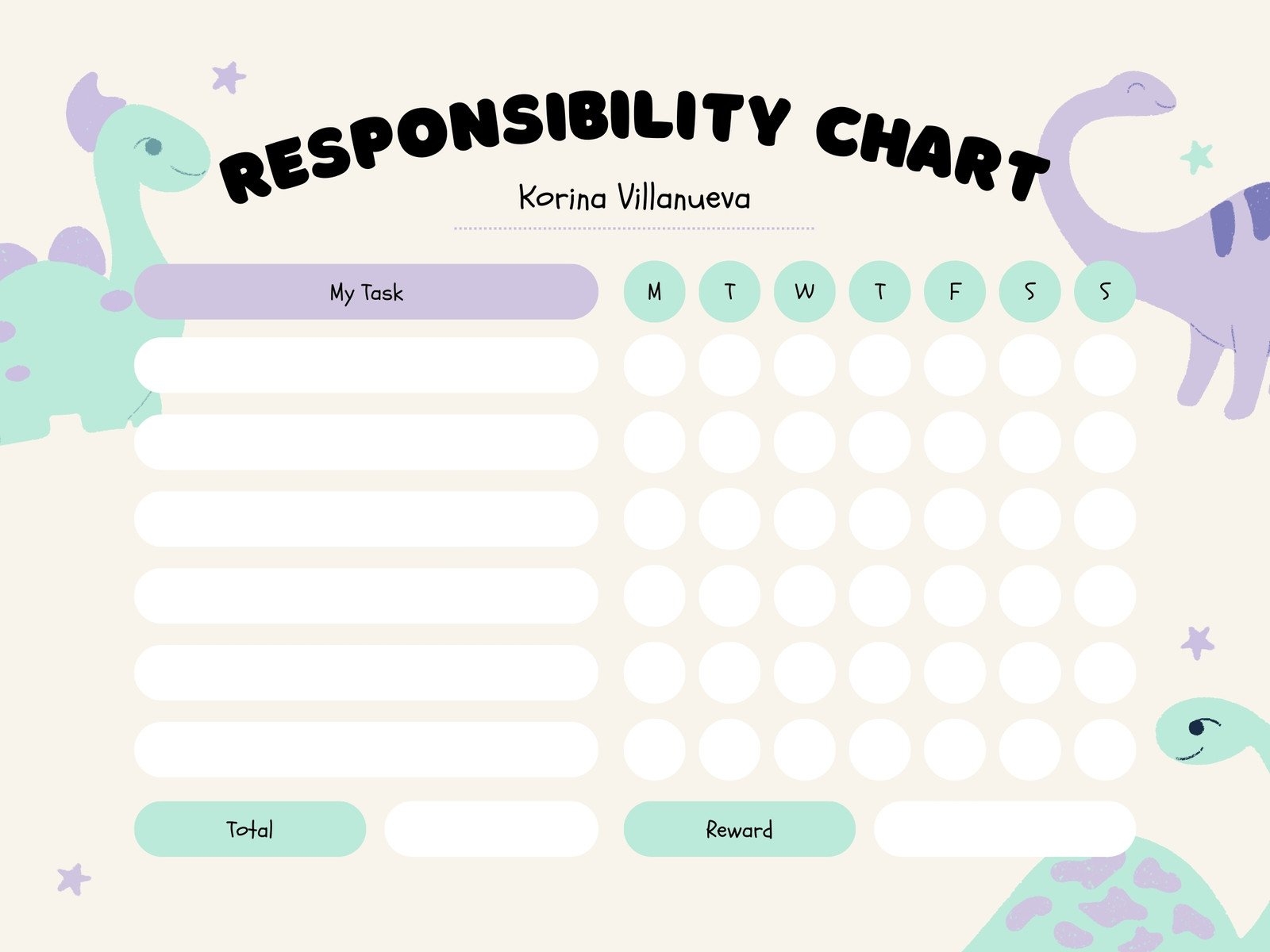 Free Customizable Chore Chart Templates To Print Canva