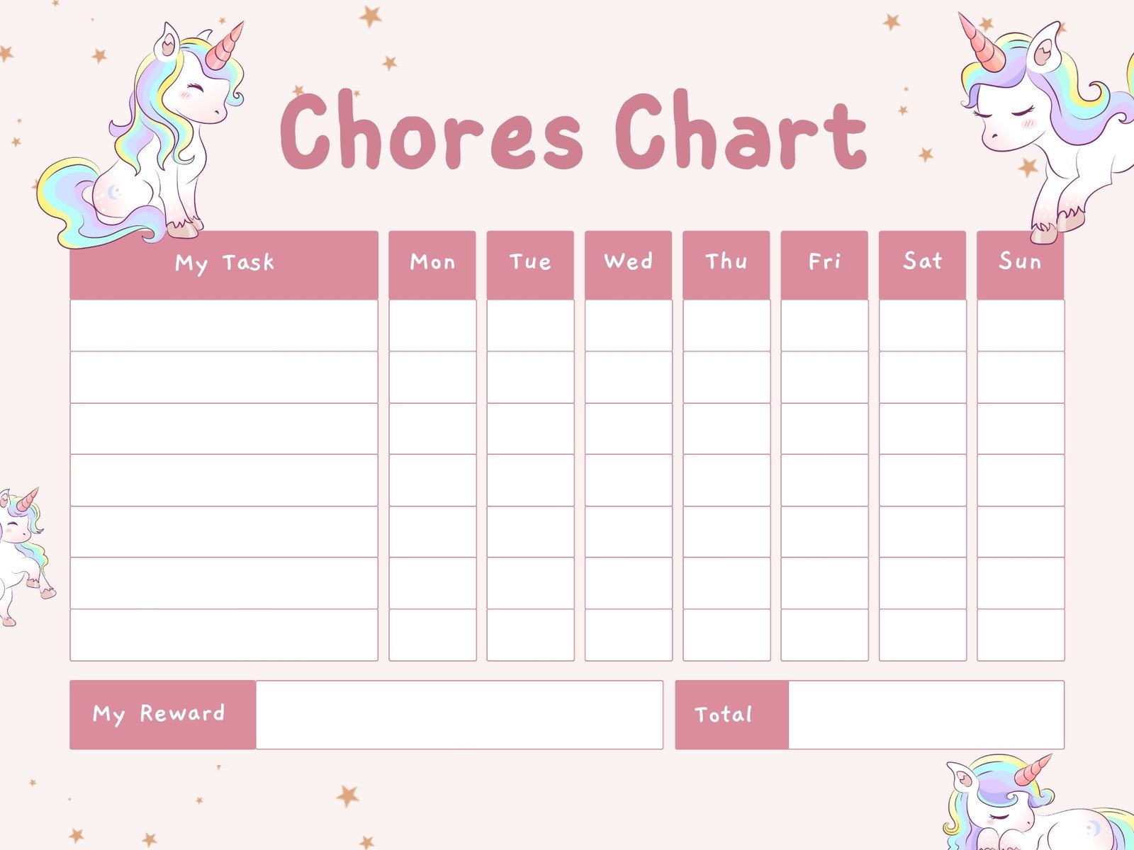 Free Customizable Chore Chart Templates To Print Worksheets Library Free Customizable Chore Chart Templates To Print Worksheets Library