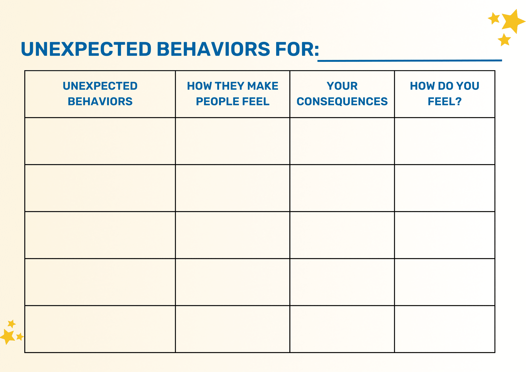 Free Expected And Unexpected Behaviors Worksheet Goally Free Expected And Unexpected Behaviors Worksheet Goally