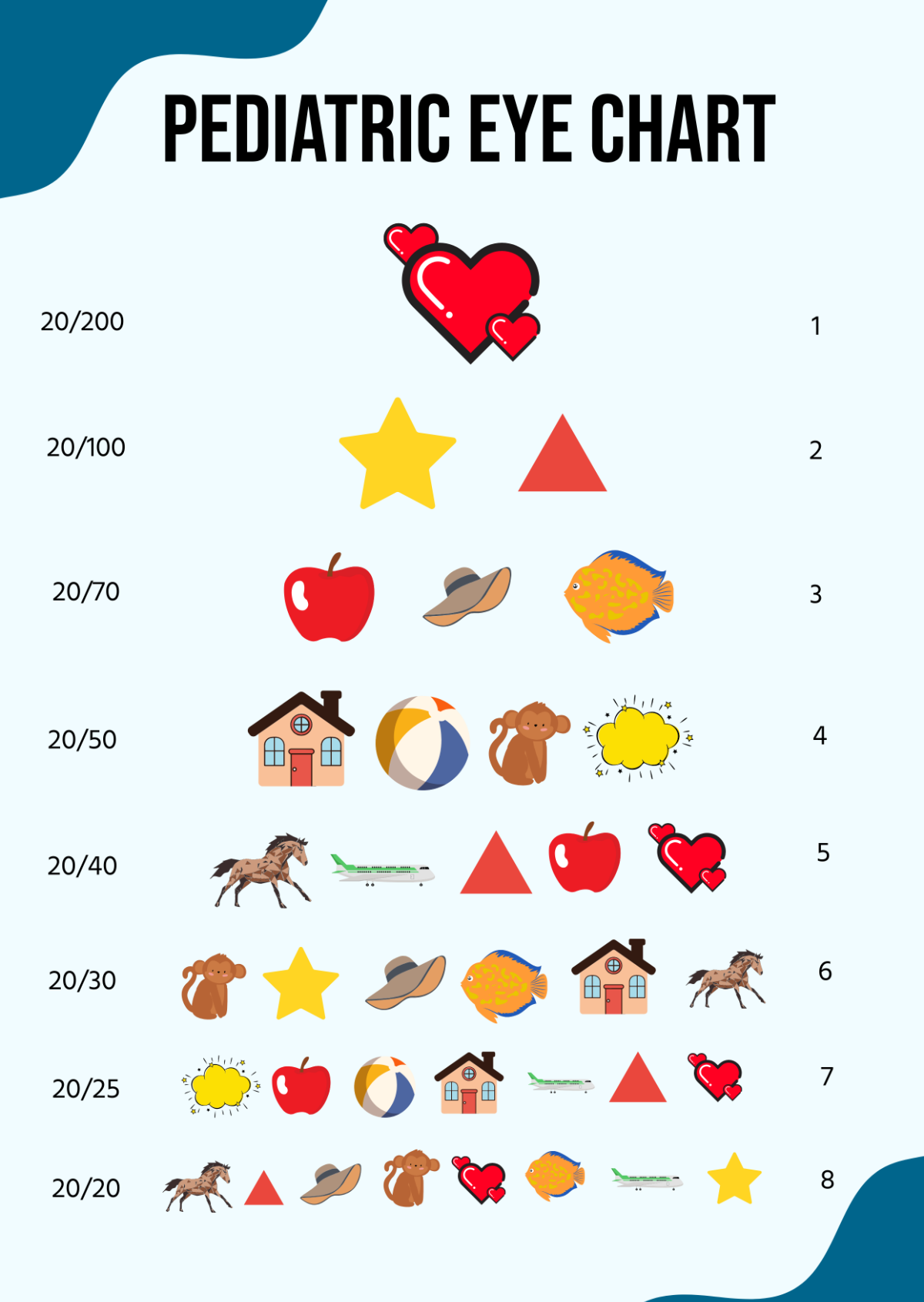 Free Printable Custom Eye Chart