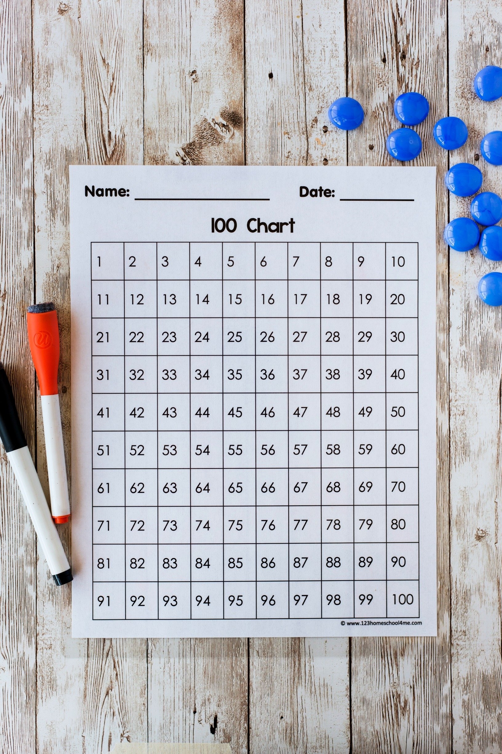 FREE Hundreds Chart Battleship A Counting To 100 Game