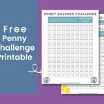 Free Penny Savings Challenge Printable To Save 600 