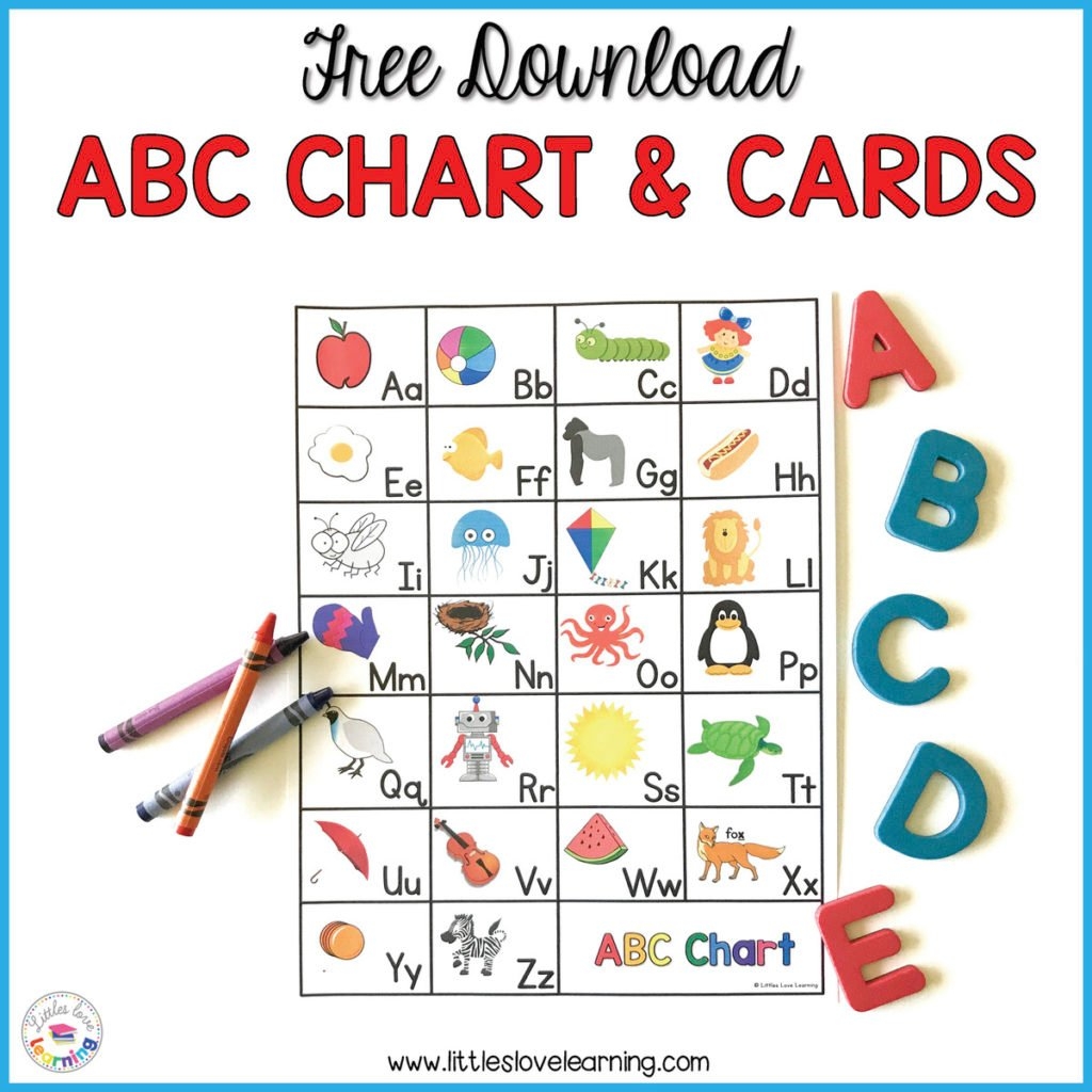 Albabet Chart Free Printable