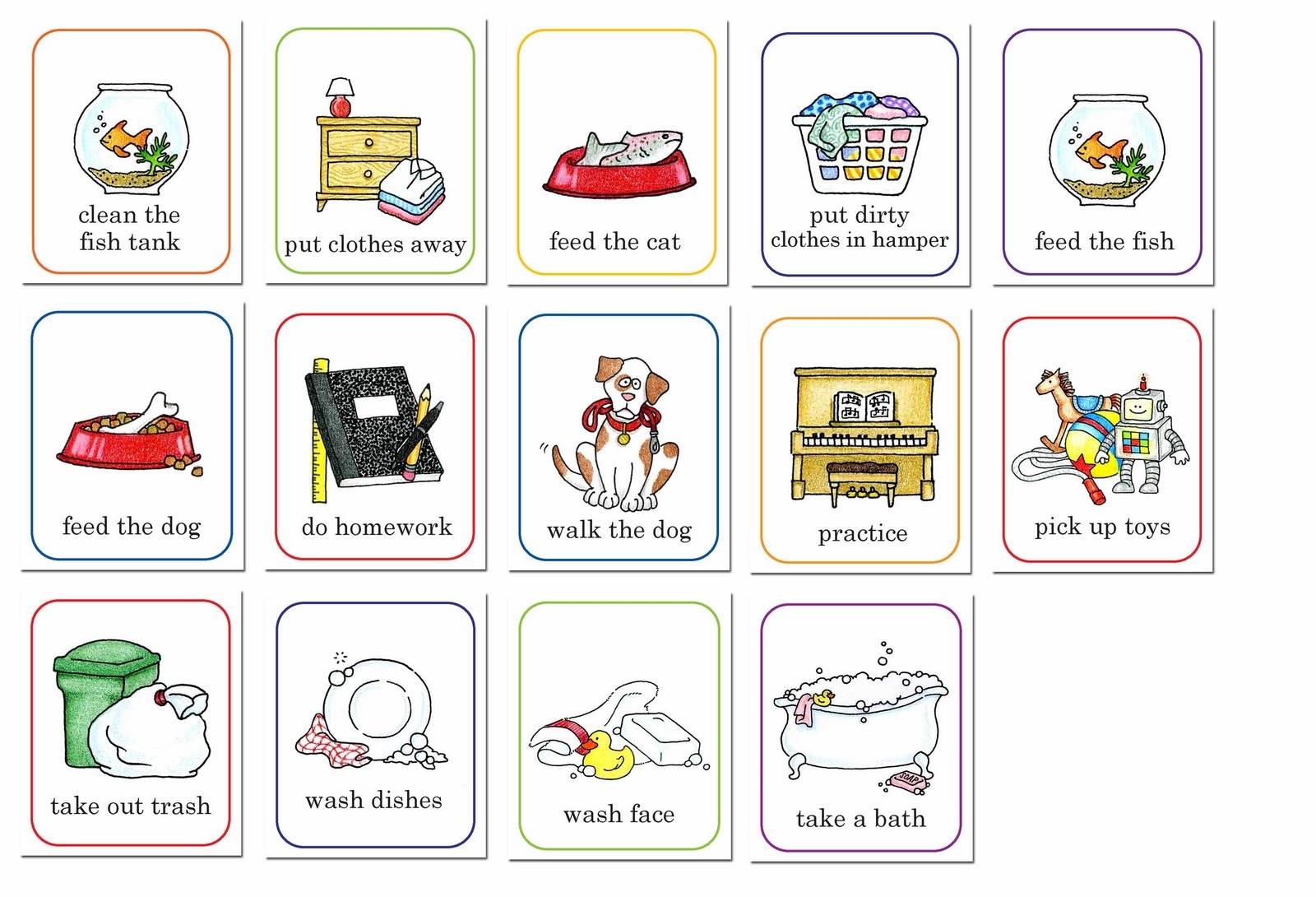 Free Printable Chore Clip Art 5875094 Clipart Library