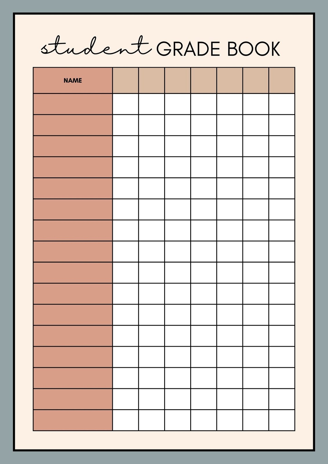 Free Printable Customizable Data Worksheet Templates Canva