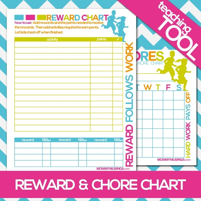 Free Printable Reward Chart For Kids Free Printable Reward Chart For Kids