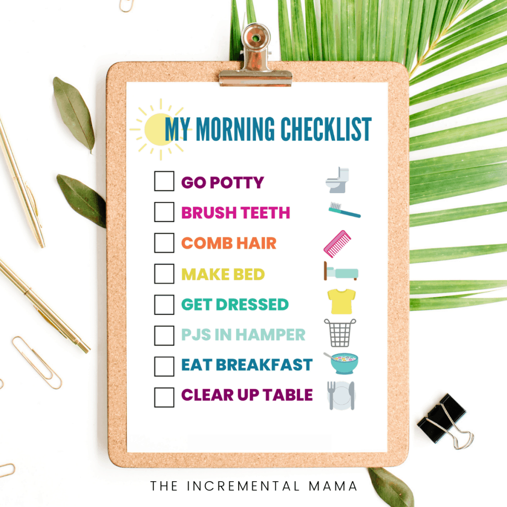 Baby Daily Routine Chart Printable