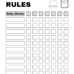 FREE Printable Screen Time Chart For Kids With Tips The Organized Family