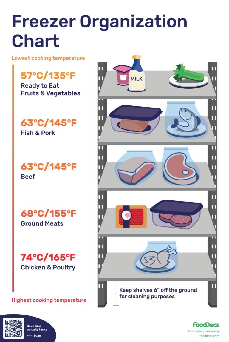 Freezer Organization Chart Free Download